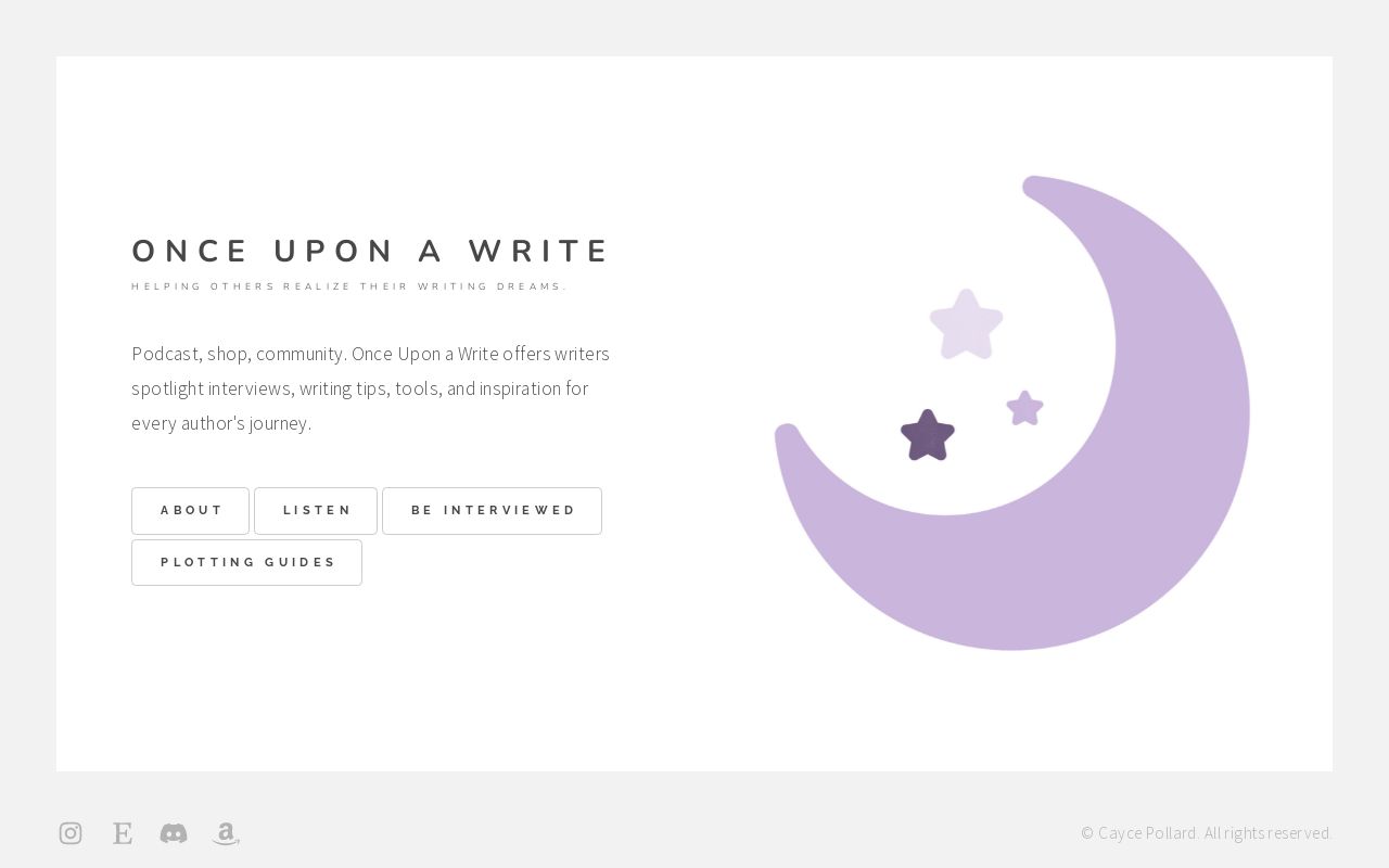 Once Upon A Write